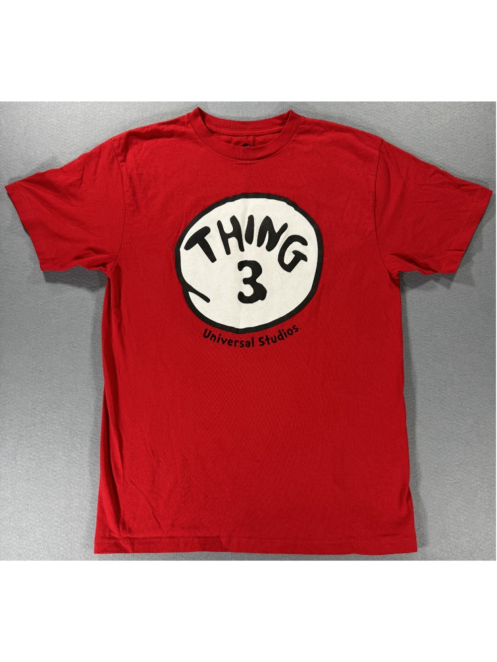 Universal Studios Thing 3 Red Large T SHirt